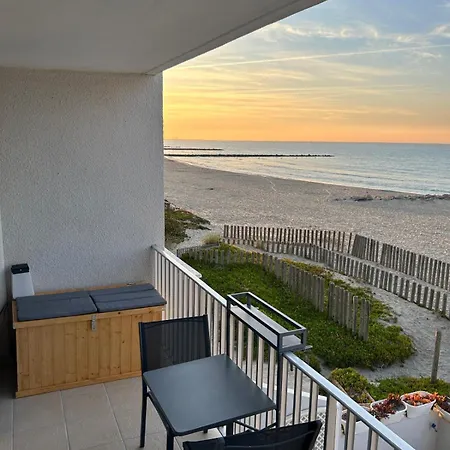 Plage, 1ere Ligne, Balcon Sur La