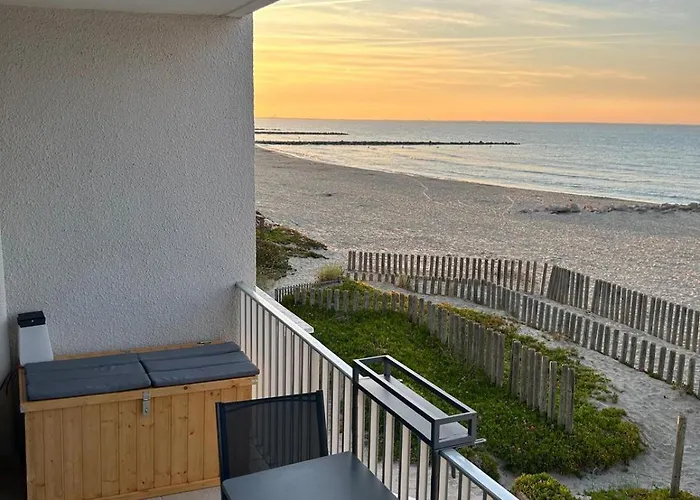 Plage, 1ere Ligne, Balcon Sur La